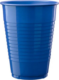 מסיבלנד כוסות פלסטיק כחול-50 יחידות