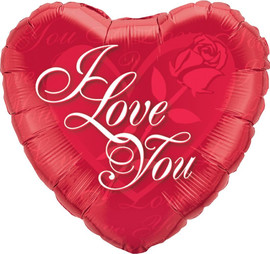 מסיבלנד בלון I LOVE YOU כתב מחובר