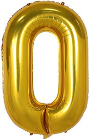 מסיבלנד בלון מספר 0 -זהב