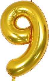 מסיבלנד בלון מספר 9- זהב