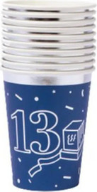 מסיבלנד כוסות נייר בר מצווה-10 יחידות