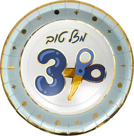 מסיבלנד צלחות קטנות חלאקה-10 יחידות