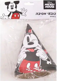 מסיבלנד כובעי מסיבה מיקי מאוס-6 יחידות