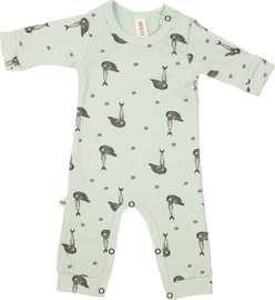 Molly Baby & Kids אוברול תינוקות ללא כימיקלים רב עונתי וופל בת הים Molly