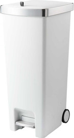 אדיר פח דוושה Slim נפח 45 ליטר עם גלגלים