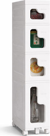 DNA Comfort ארון אחסון 4 קומות על גלגלים