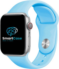 SmartCase רצועת סיליקון אפל ווטש 40/41/42mm בצבע SKY אורך ML