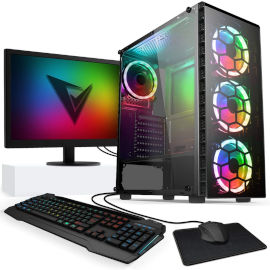 Intel מחשב נייח משרדי ביתי כולל מסך Intel® G6400 256SSD 16GB WIN11 Solid 24 ערכה מושלמת