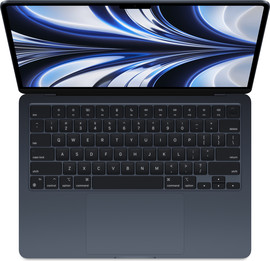 APPLE מקבוק אייר Apple MacBook Air 13 M2 chip with 8-core CPU and 10-core GPU, 16GB ,512GB מחשב נייד
