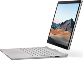 MICROSOFT מחשב נייד NEW Microsoft Surface Book 3 - 13.5" Touch-Screen - 10th Gen Intel Core i7 - 16GB Memory - 256GB SSD (Latest Model) - Platinum (SKW-00001)
