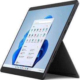 MICROSOFT מחשב נייד Microsoft Surface Pro 8 13" Tablet 8GB 512GB SSD Core i5-1135G7 2.4GHz Win11P, Graphite