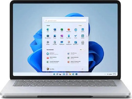 MICROSOFT מחשב נייד Microsoft Surface Laptop Studio 14.4" Touch 16GB 512GB SSD Core i7-11370H 3.3GHz WIN11H, Platinum