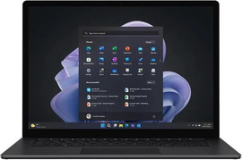 MICROSOFT מחשב נייד Microsoft Surface Laptop 5 13.5" Touch 16GB 512GB SSD Core i7-1255U 1.7GHz WIN11H, Matte Black