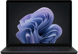 MICROSOFT מחשב נייד Microsoft Surface Laptop 6 13.5" Touchscreen Copilot Intel Ultra 7 16GB RAM 512GB SSD W11P, Black