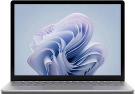 MICROSOFT מחשב נייד Microsoft Surface Laptop 6 15" Touchscreen Copilot Intel Ultra 5 16GB RAM 512GB SSD W11P, Platinum