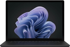 MICROSOFT מחשב נייד Microsoft Surface Laptop 6 15" Touchscreen Copilot Intel Ultra 7 16GB RAM 256GB SSD W11P, Black