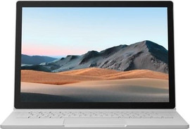 MICROSOFT מחשב נייד Microsoft Surface Book 3 13.5" Touch 16GB 256GB SSD Core i7-1065G7 1.3GHz Win10H, Platinum