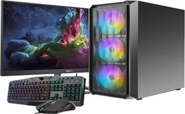 Intel מחשב נייח גיימינג ערכה מושלמת Intel® Core I5-13600 Geforce GTX1650 16GB WIN11 solid 27 Curved