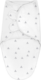 Alphamom שמיכת עיטוף עם סקוצים משולשים