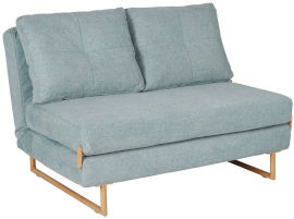 Home Decor ספה 120 סמ נפתחת למיטה מרופדת בד רחיץ דגם לילך 120