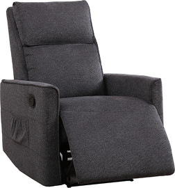 Home Decor כורסת טלוויזיה עם הדום נשלף מבד דגם מרלין
