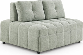 Home Decor ספה נפתחת למיטה זוגית עם ראש מתכוונן דגם קמפרי – ירוק