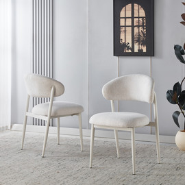 Home Decor זוג כיסאות מעוצבים לפינת אוכל דגם פורת