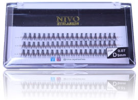 NIVO ריסים X-SHORT 20D אורך 9 מ"מ