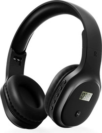 IMATRIX אוזניות בלוטוס עם רדיו FM כולל צג - מתקפלות עם מיקרופון מובנה
