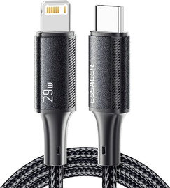 IMATRIX כבל טעינה וסנכרון לאייפון LIGHTNING ל TYPE C - טעינה מהירה PD עד 29W - אורך 2 מטר