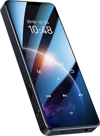 IMATRIX נגן MP3 תומך עברית באופן מלא | 16GB זכרון מובנה | מסך מגע 1.8"| בלוטוס | רדיו FM | הקלטות - צבע שחור
