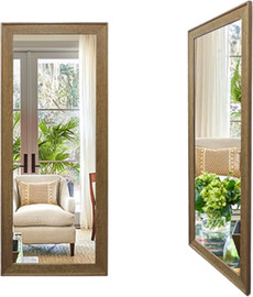 HOME&MORE מראת גוף/קיר ענקית 170/70 ס"מ | דמוי עץ