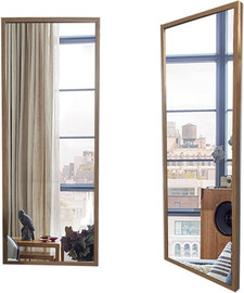 HOME&MORE מראת גוף 110/40 ס"מ | מסגרת דקה | עץ