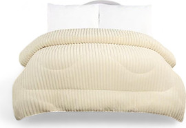 HOME&MORE שמיכת פוך חורפית | Cocoon Luxe | יחיד | שמנת