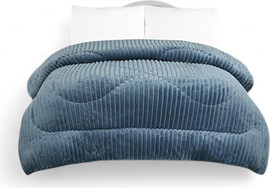 HOME&MORE שמיכת פוך חורפית | Cocoon Luxe | יחיד | כחול