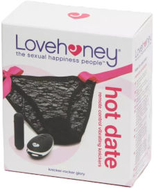 LoveHoney תחתון רוטט עם שלט אלחוטי