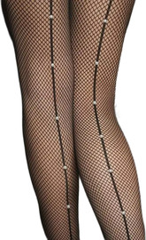 Marilyn גרביונים רשת מעוצבים איכותיים 80 דנייר Gucci G40 ,שחור