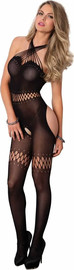 Leg Avenue גרביון גוף רשת סקסי 89145 ,שחור