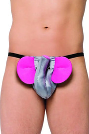 SoftLine חוטיני סקסי לגבר בצורת פיל 4445 ,אפור