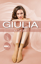Giulia 2 זוגות גרבי קרסול 40 דנייר EASY 40 ,CARAMEL