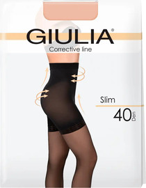 Giulia גרביון מחטב  40 דנייר SLIM 40 ,CARAMEL