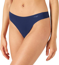 Sloggi תחתון חוטיני ללא תפר מיקרופייבר | Zero Feel String EX ,כחול