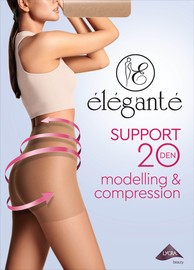 Conte גרביון מחטב 20 דנייר SUPPORT MODELLING & COMPRESSION ,גוף