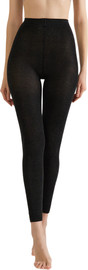 Conte טייץ מויסקוזה וקשמיר 250 דנייר CASHMERE LEGGINGS ,שחור