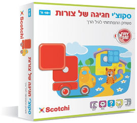 Pit Toys משחק סקוצ'יקיד - חגיגה של צורות