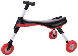 Green Toys בימבה ג’וק שלושה גלגלי סיליקון מתקפלת בצבעים לבחירה: