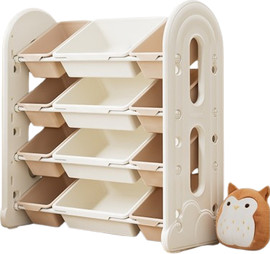 Green Toys שידת אחסון צעצועים ענן 4 קומות 12 תאים - YDSNJ-02