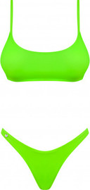 Obsessive סט בגד ים ביקיני MEXICO BEACH ,ACID GREEN