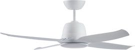 Gold Line מאוורר תקרה 56" כולל שלט ותאורת LED משתנה Gold Line גולד ליין טורבו הוריקן ATL-8056 לבן
