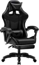 BOBO Decor כיסא גיימרים אורטופדי עם הדום נשלף 